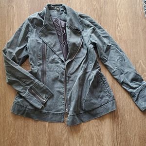 ROXY gray light jacket